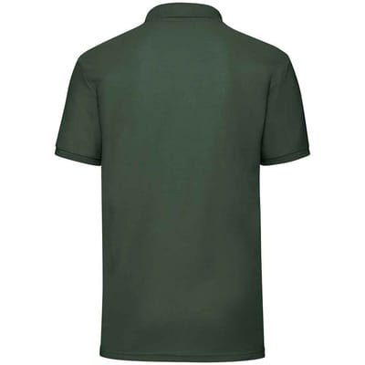 Fruit of the Loom Heren Piqué Polo Shirt (Fles groen)