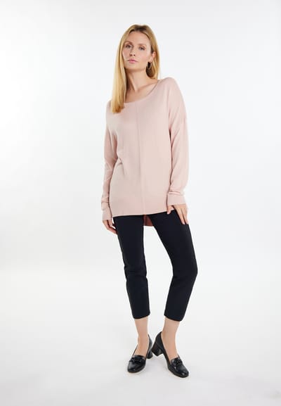 usha Gebreide trui Dames roze