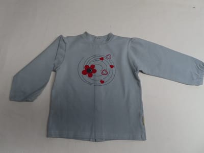 T-Shirt met lange mouw - Meisje - Ciel - Bloem - 18 maand 86