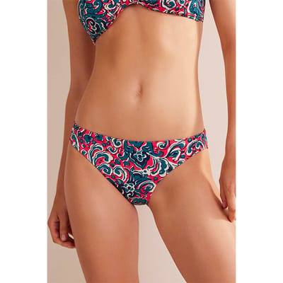 Boden Classic Bikini Bottoms Dahlia Red, Botanic Terrace Maat: 20 | Bikini's Outlet | Dames