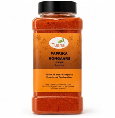 Tuana Kruiden - Paprika Hongaars - Strooibus 400 G - Tuanashop - GP-P-0003