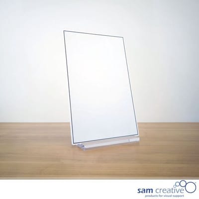 Whiteboard Acryl Desk Series White 15x21 cm