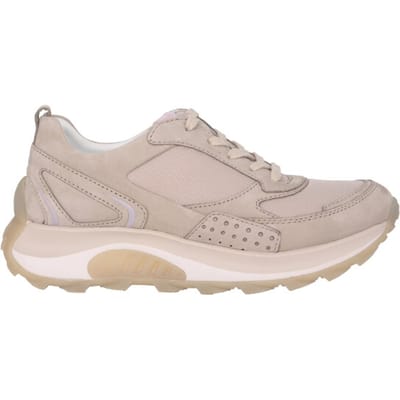 Gabor rollingsoft sensitive 26.915.31 - dames rollende wandelsneaker - Taupe - maat 37.5 (EU) 4.5 (UK)