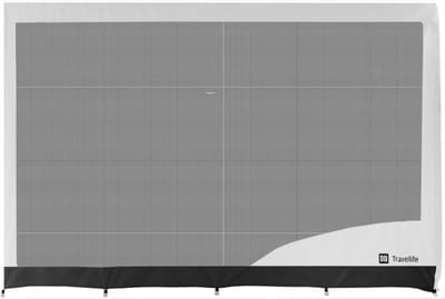 Travellife Isola Sun Shade Voorkant Universeel 2,80x1,70m - Geschikt voor Thule, Fiamma en Dometic luifel