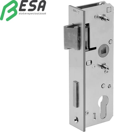 AMF 14241 poortslot 143U-30PZW met VoorPlaat: 24mm