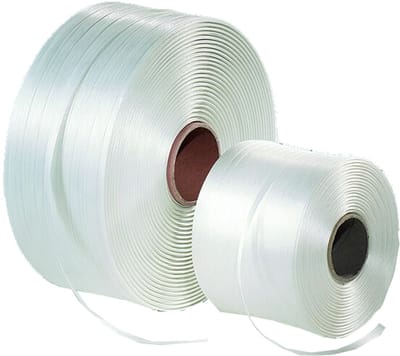 Omsnoeringsband PET transparant 19mm x 600m op rol