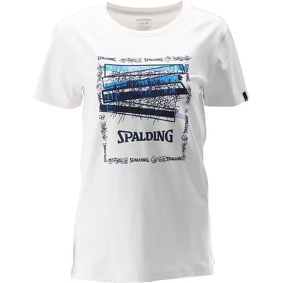 Dames-T-shirt Spalding Logo
