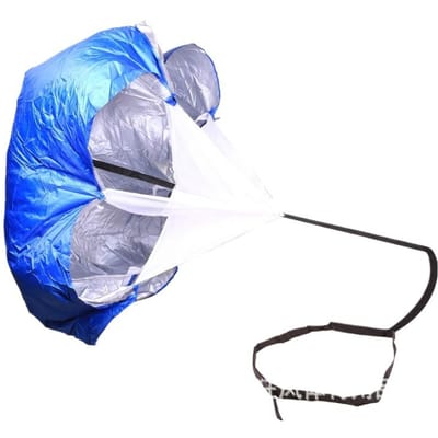 Voetbal Snelheid Parachute Krachttraining Paraplu Voetbal Basketbal Hardlopen Sporter Weerstandsbanden Sleepparachutes