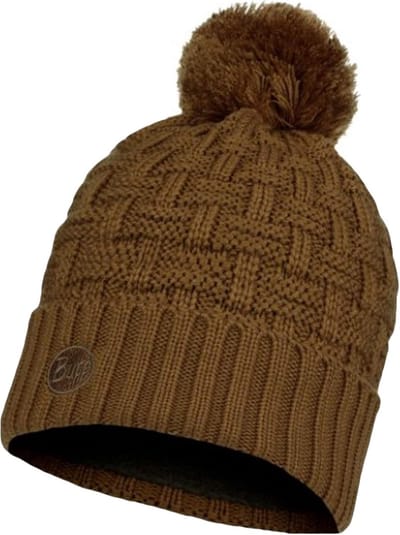 Buff Knitted & Fleece Hat Airon Bronze - muts