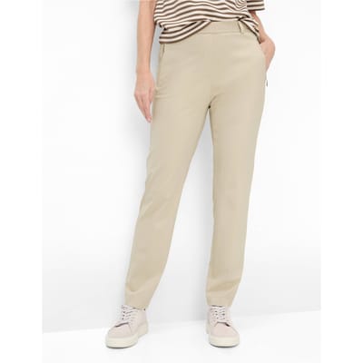 Raphaela by Brax Dames Broek  Style CILLY ECRU, lichtbeige, maat 52K