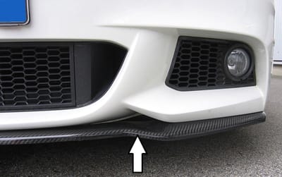 RIEGER - BMW F10 F11 5 SERIE - CARBON FRONT SPLITTER PERFORMANCE