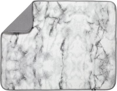 XL Keukendroogmat - Absorberend Microvezel - 45x60 cm - Marmer