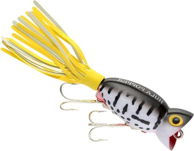 Hula Popper Topwater Lokken - Vis Aas Vissen - Vissen Op Baars - Pulserende Rok - 4.4 cm 7g