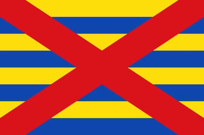 Vlag Beveren 100x150cm