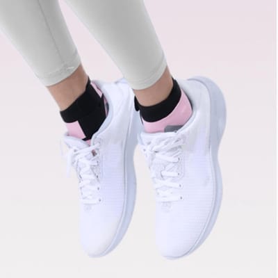 Enkelsteun Dames - Compressieband Enkel - Sport en Herstel - Aanpasbare Riemen - 1 Paar - Roze