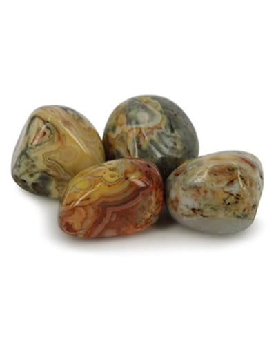 Agaat crazy lace 50 gr. trommelstenen (mt3)