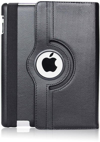 Hoes geschikt voor iPad 11 2025 A16 - 360° draaibare Bookcase - Zwart