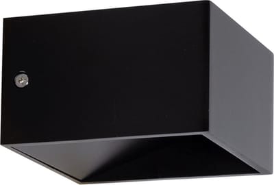 Wandlamp binnen - Muurlamp - Industrieel - Zwart - Led - 6W - Dimbaar