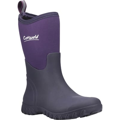 Cotswold Ashmead Rubberen Vrouwen Paarse Gummlaarzen