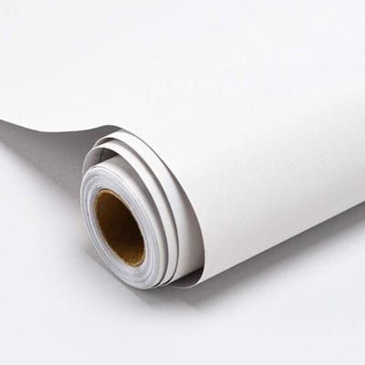 Store_8 - Zelfklevend Plastic - Peel Stick Behang - Wit 40x300cm