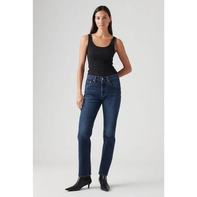 Levi's 501® Original Jeans Size: W26L32 | Straight Pants Outlet | Dames | Blauw