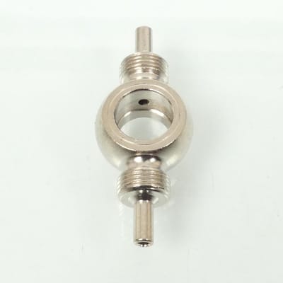 Freinage FE raccord banjo durit aviation œil droit double Ø10mm pour moto Neuf