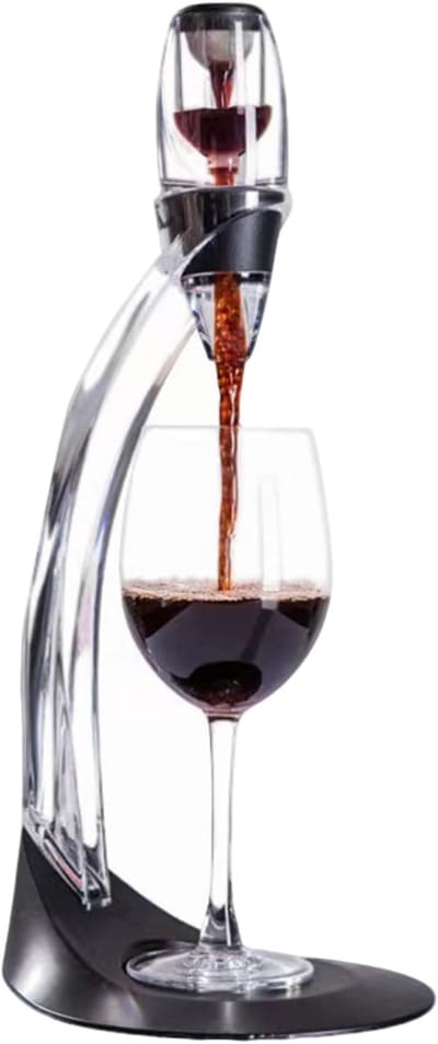 Wijn- en whiskykaraf – een draagbaar, efficiënt en multifunctioneel keukenhulpmiddel; combineert decanteer- en schenkfuncties – ideaal voor Kerstmis, pensioenfeesten, keukenproeverijen, thuisgebruik, kamperen, familiebijeenkomsten, bars en op reis.