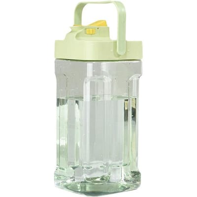 Distributeur d'eau et de boisson pour réfrigérateur avec robinet, poignée étanche, récipient pour boisson liquide glacée Green