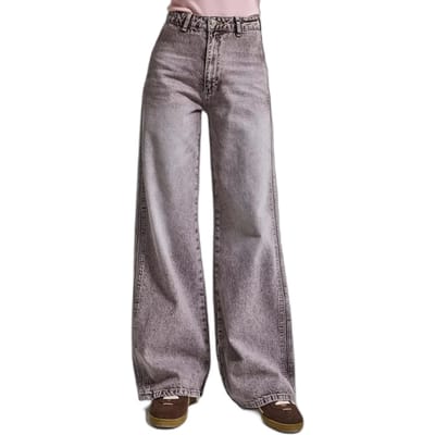 It's Basic - LOOSE HIGH RISE JEANS - COPPER