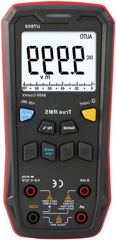 Digitale Multimeter - Slimme Tester - Elektrische Metingen - Echte RMS Technologie - 1000V - Zwart