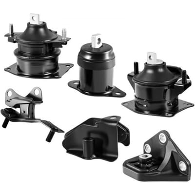 VEVOR Motor- en transmissiebevestigingsset (6-delig) compatibel met Honda Accord 2.4L L4 uit 2003-2007, vervangt OE# A4526HY, A4517, A4516, A4510, A4509, A4542, veilige ondersteuning