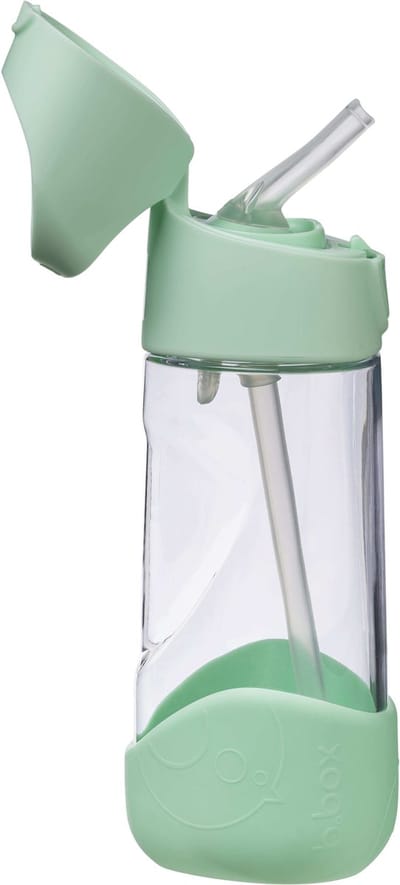 b.box Tritan-Drinkfles en Waterfles - Eenvoudig vast te Houden Fles met Lekvrij Deksel - Cool Modern Kindvriendelijk Ontwerp - Drinkbekers - Volgt de Drinkbeker op - 600 ml