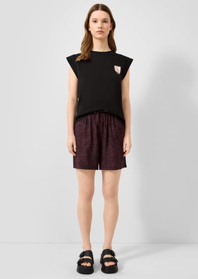 Korte viscose elastische dames QS
