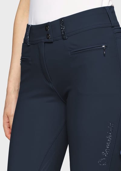 Samshield Clara Premium Full Grip Rijbroek Dames M Navy