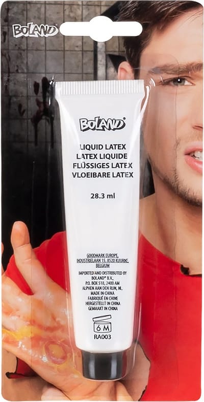 Boland - Tube vloeibare latex - - Vloeibare schmink - Halloween, Carnaval, Themafeest - Halloween schmink - Horror