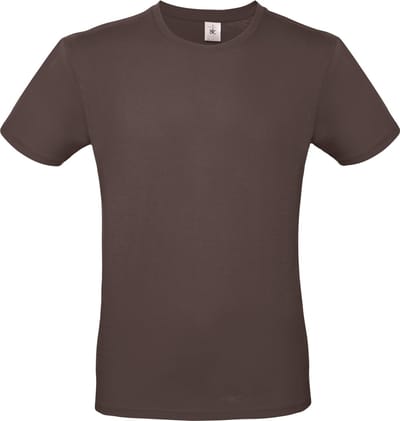 Classic E150 T-shirt B&C Collectie Bear Brown Maat M