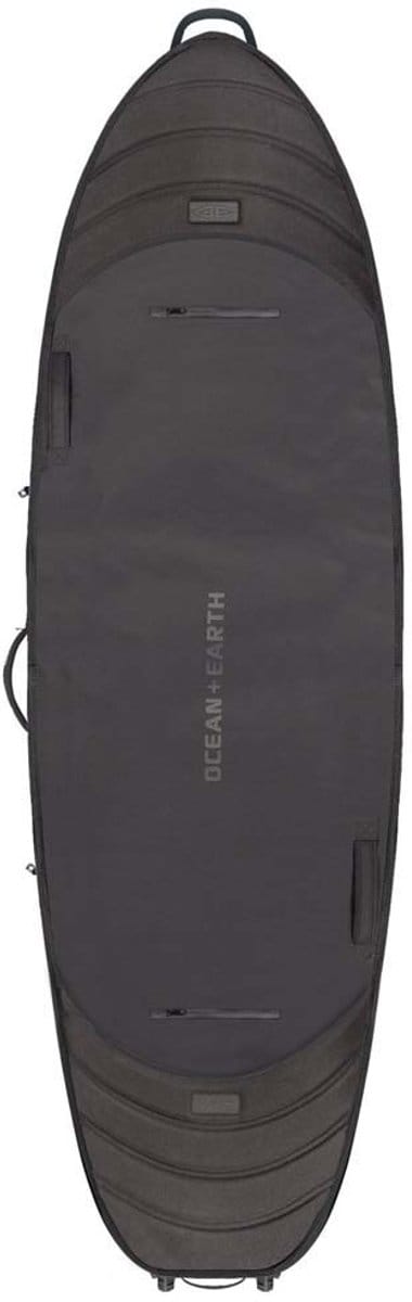 Ocean & Earth Quad Wheel Apex Fish Shortboard 6´8´´ Surfboardhoes Zwart