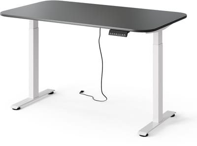 Vicco Elevate Bureau – 140 x 80 cm 2 motoren Wit/antraciet