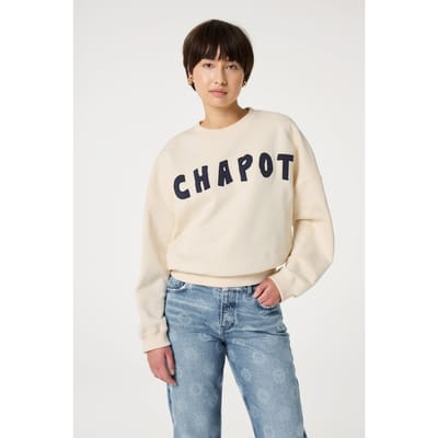 Fabienne Chapot Amy Sweater Warm White Maat: XL | Sweaters Outlet | Dames | Wit