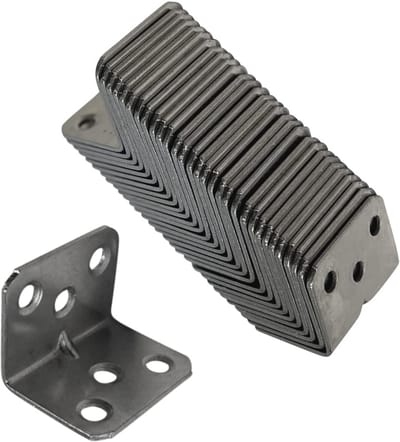 Hoekverbinding Metalen 90 Graden - Verbindingsstuk voor Hout - 30 Stuks