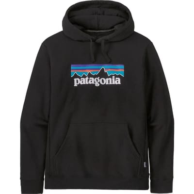 Patagonia P-6 Logo Uprisal Hoodie zwart
