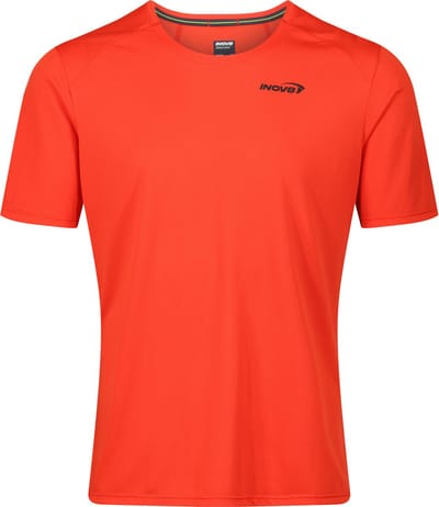Performance Short Sleeve T-Shirt - Heren - Fiery Red/Red