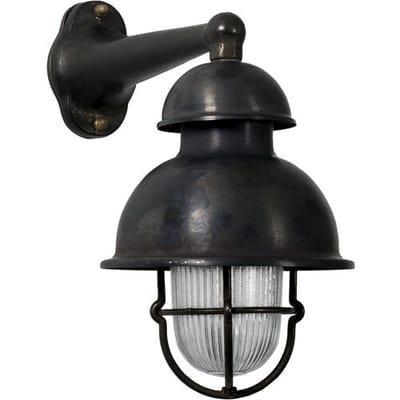 KS Verlichting Scheepslamp Wharf Black Brons