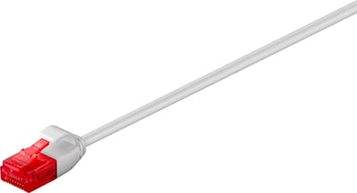 U/UTP CAT6 Gigabit slimline netwerkkabel / grijs - 0,25 meter