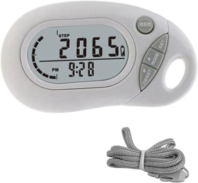 Mini 3D Stappenteller - Stappenteller Tracker - Fitness Doelen - Geen Telefoon Nodig - 8 x 5 x 3 cm