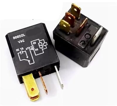Elektromechanisch relais - Schakelcomponent - Industriële automatisering - Normaal open contact - 2 stuks - Zilver