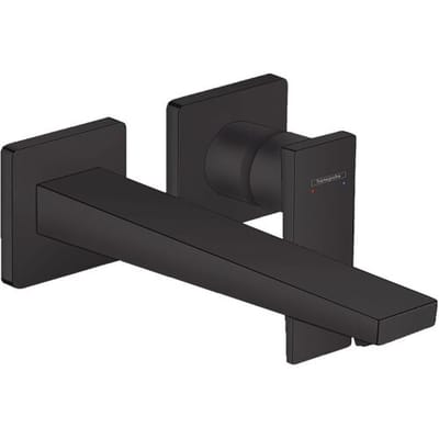Hansgrohe Metropol single lever concealed washbasin mixer with lever handle and spout 22.5 cm for wall mounting 32526000