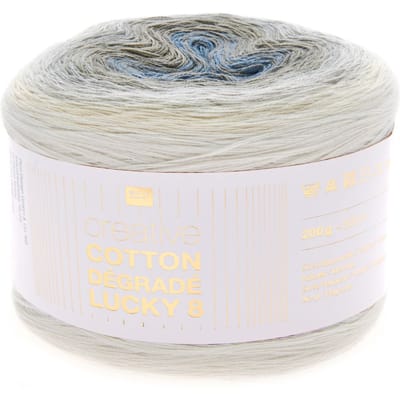 Rico Design Creative Cotton Dégradé Lucky 8 - Kleur 001