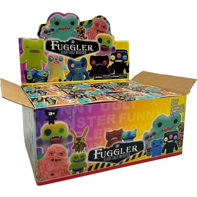 Originele Fuggler Blind Box Figuur Lelijk Monster Tand Wijd Ogen Vreemdeling Geïrriteerde Buitenaards Wezen Schreeuw V3 Grijns Grijns Verzamelaar Model Speelgoed