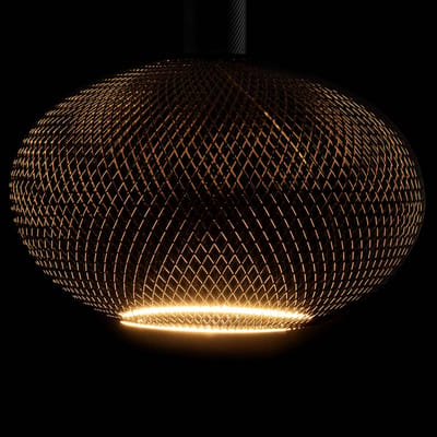 Segula LED Floating Cage zwart Oval300 E27 5W 2.200 K dimbaar
